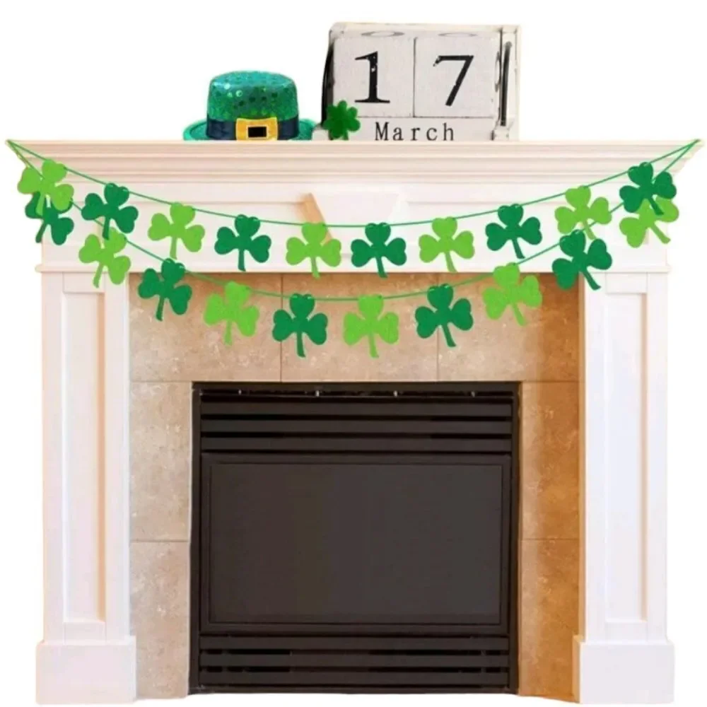 St Patrick's Day Pull Flag ☘️